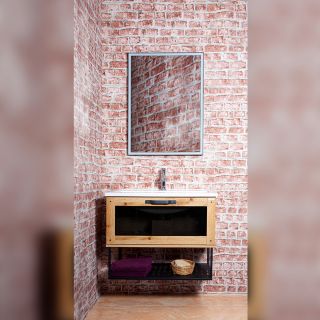 Зеркало с подсветкой Бриклаер Лофт 4627125415623 60 см сенсор бесконтактный